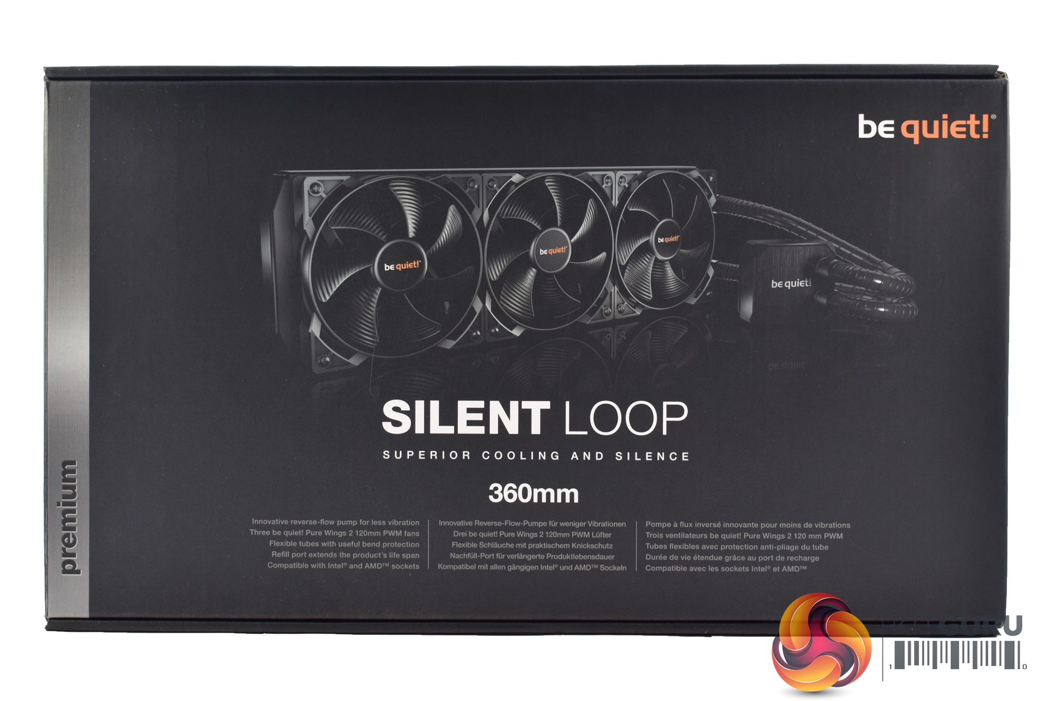 be quiet! Silent Loop 360 Cooler Review KitGuru Part 2