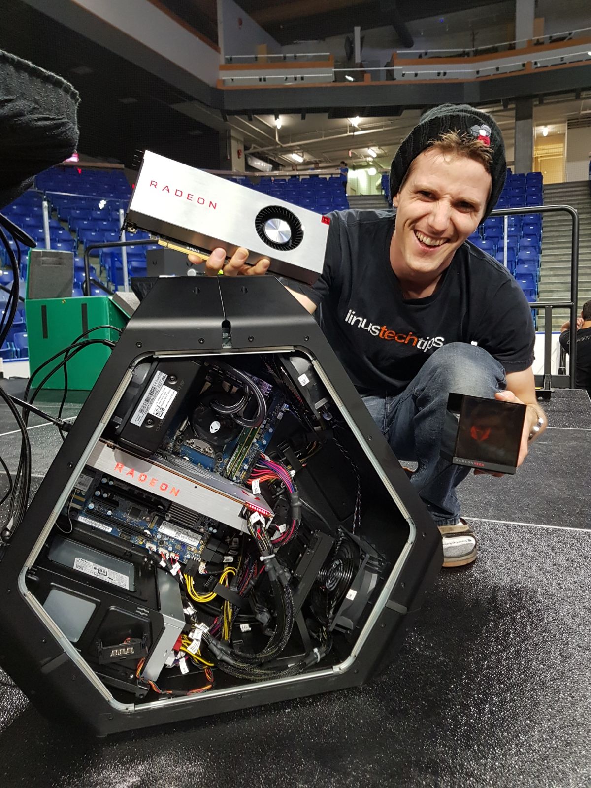 AMD teases Radeon RX Vega exclusively with Linus – press unhappy | KitGuru