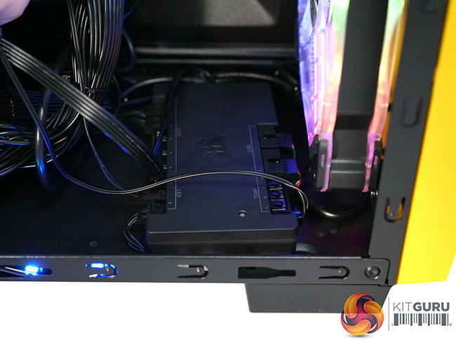 Corsair Commander Pro: fan, lighting, temperature control w/ Link