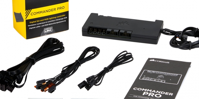 Corsair Commander fan, lighting, temperature control w/ Link | KitGuru