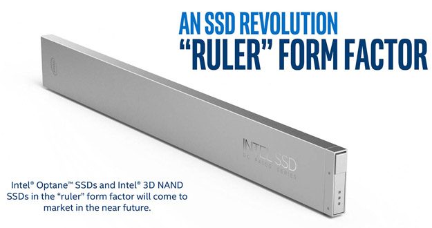 Intel’s new ‘Ruler’ SSD pushes for petabyte capacity | KitGuru