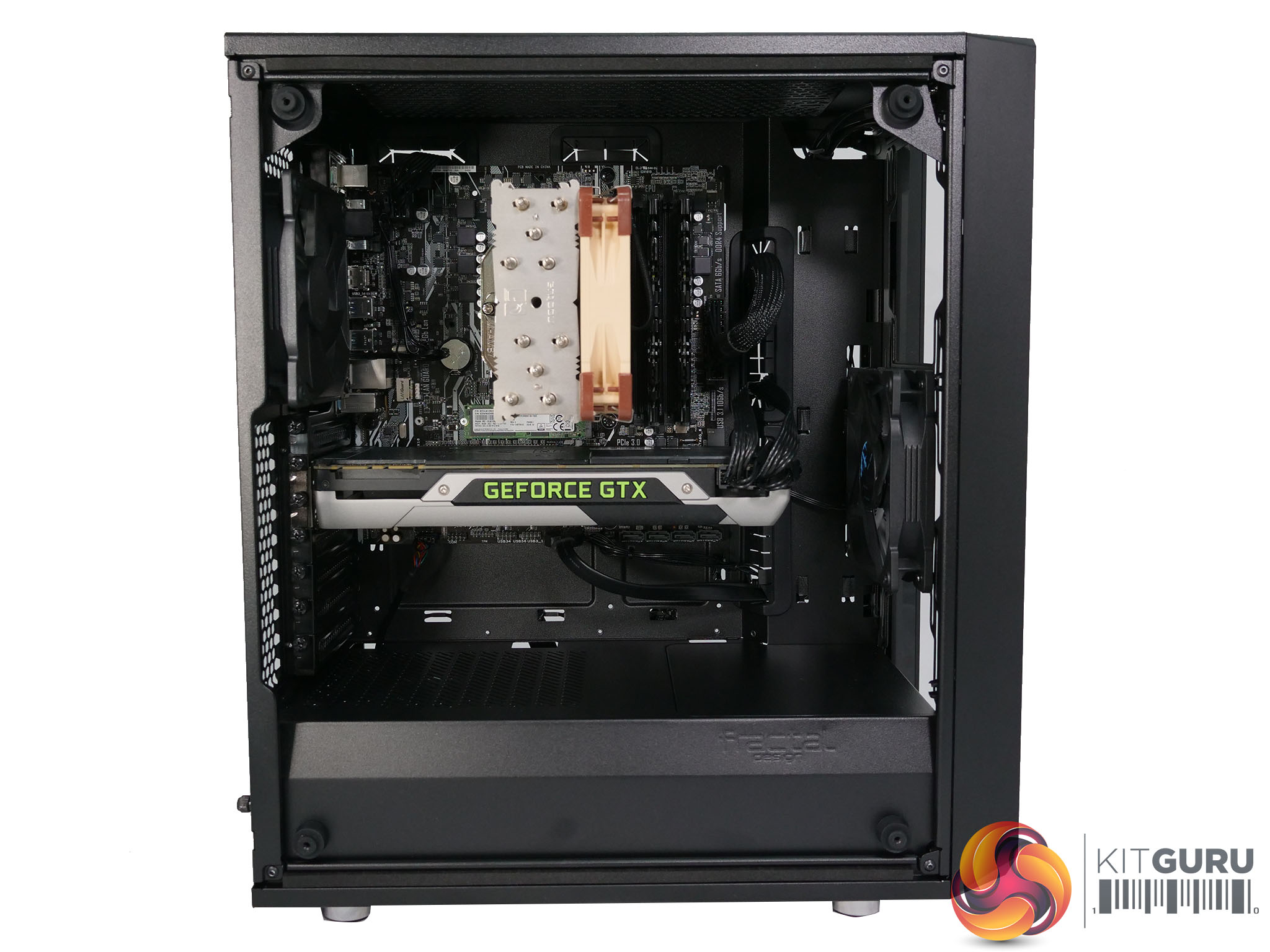 Fractal Design Meshify C – Mid-tower case with air flow front 