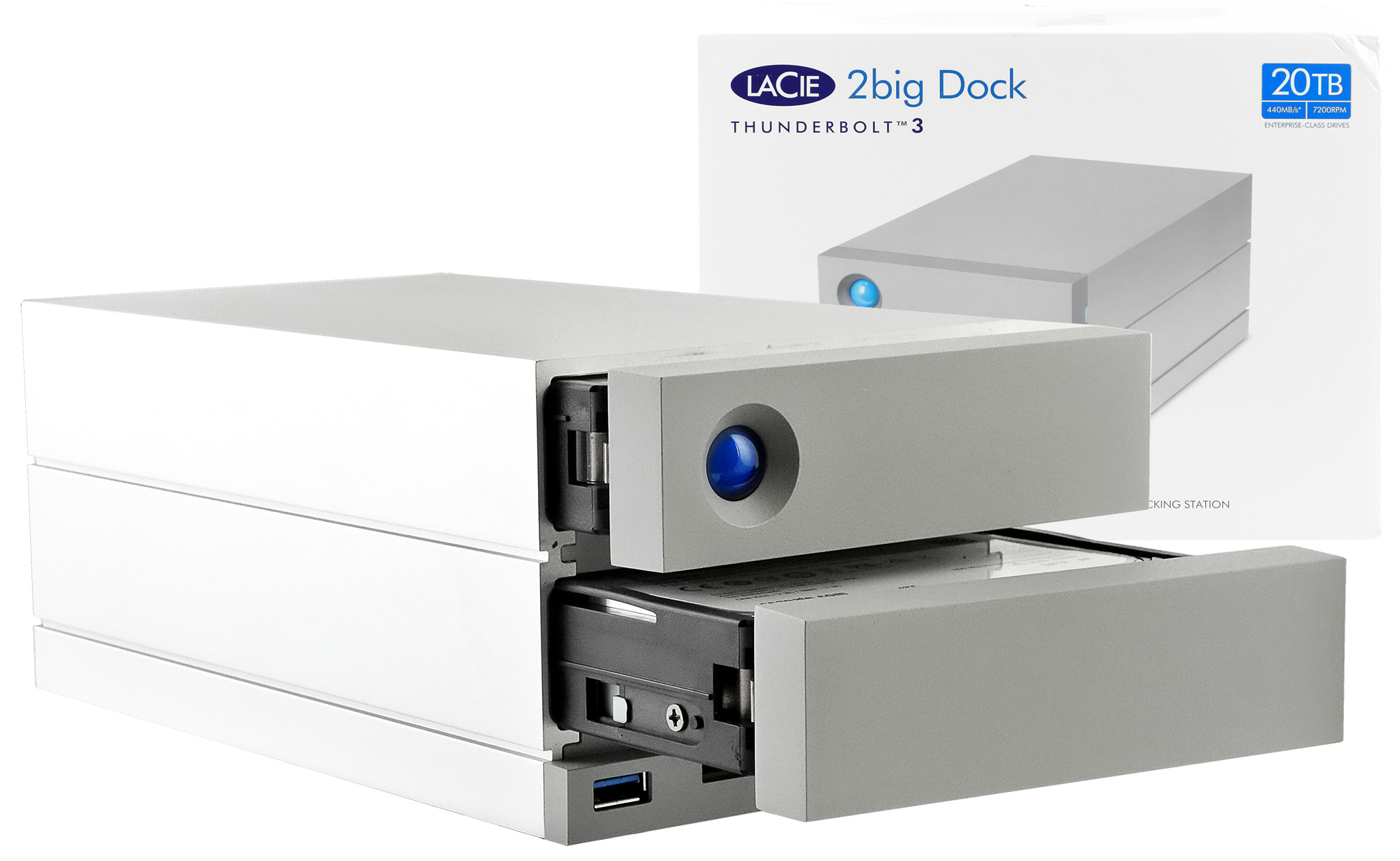 DISQUE DUR LACIE 2big Dock V2 20TB Thunderbolt? 3