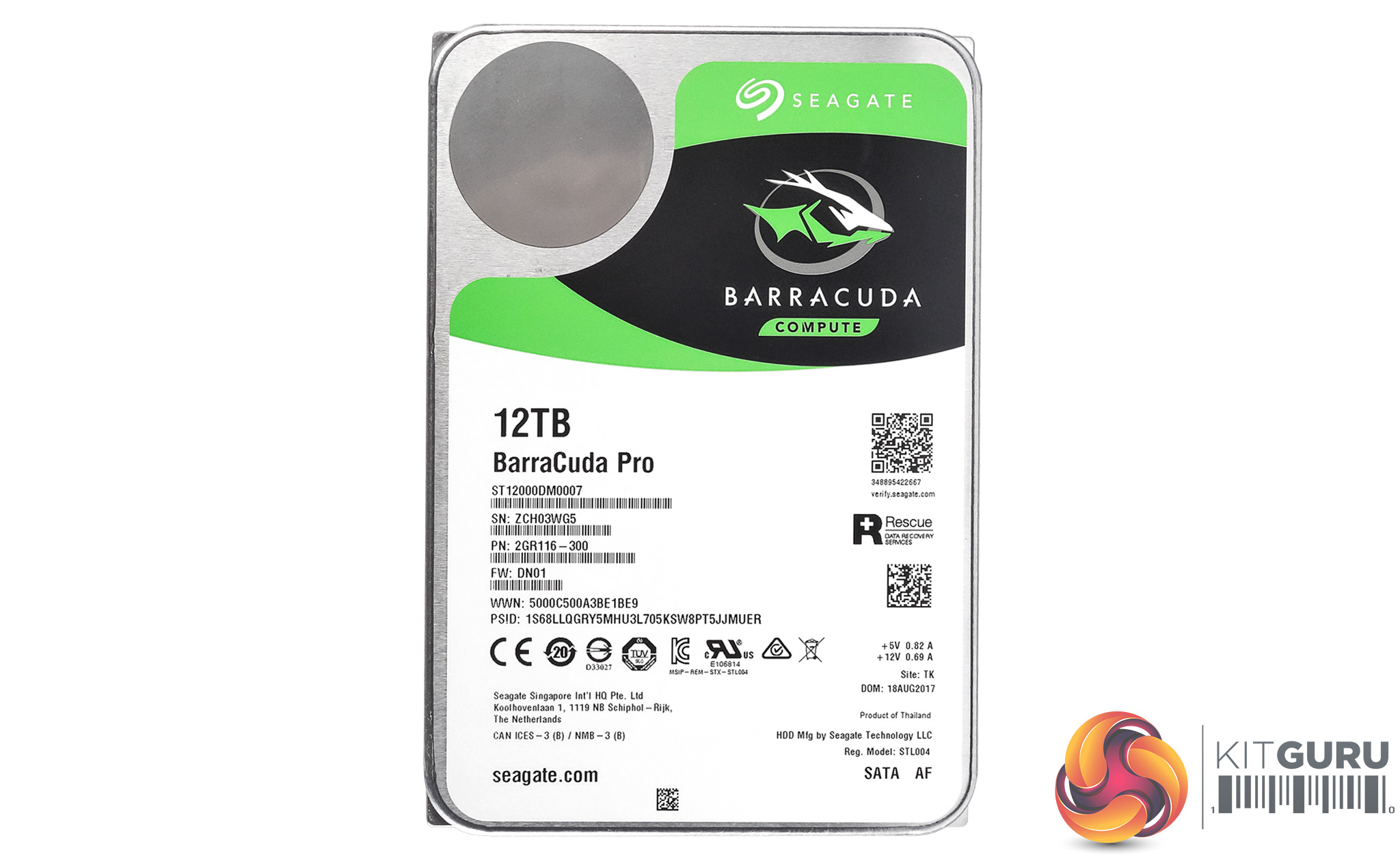 Seagate BarraCuda Pro 12TB Review 