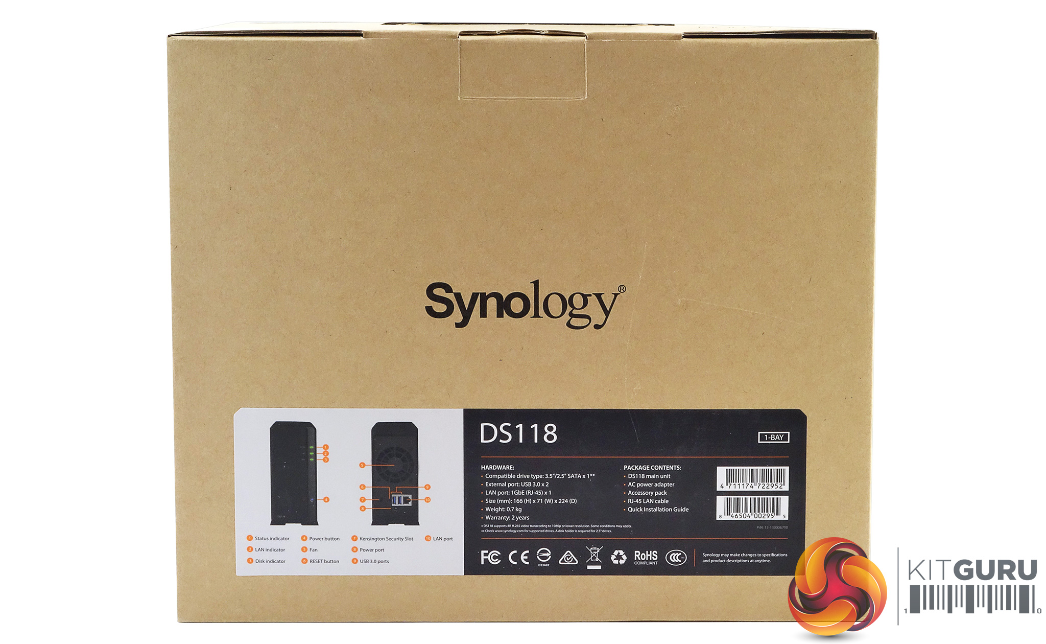 Synology NAS DS118