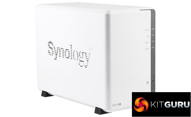 Synology DiskStation DS218j 2-bay NAS review | KitGuru