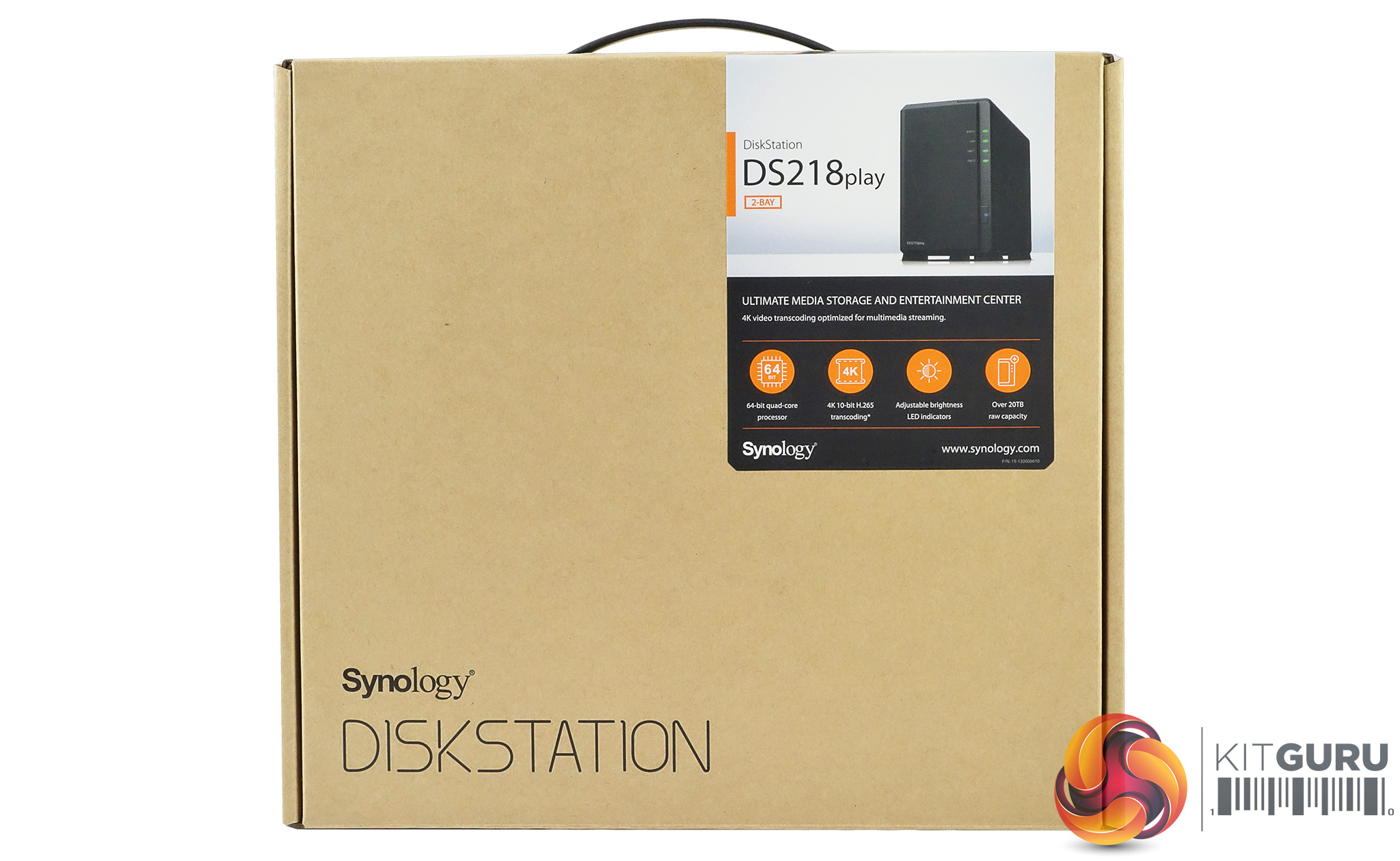 Synology DiskStation DS218play 2-bay NAS review | KitGuru