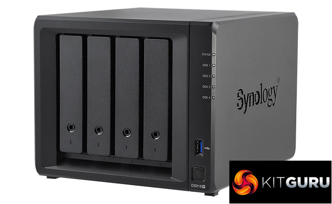 Synology DiskStation DS918+ 4-bay NAS Review | KitGuru