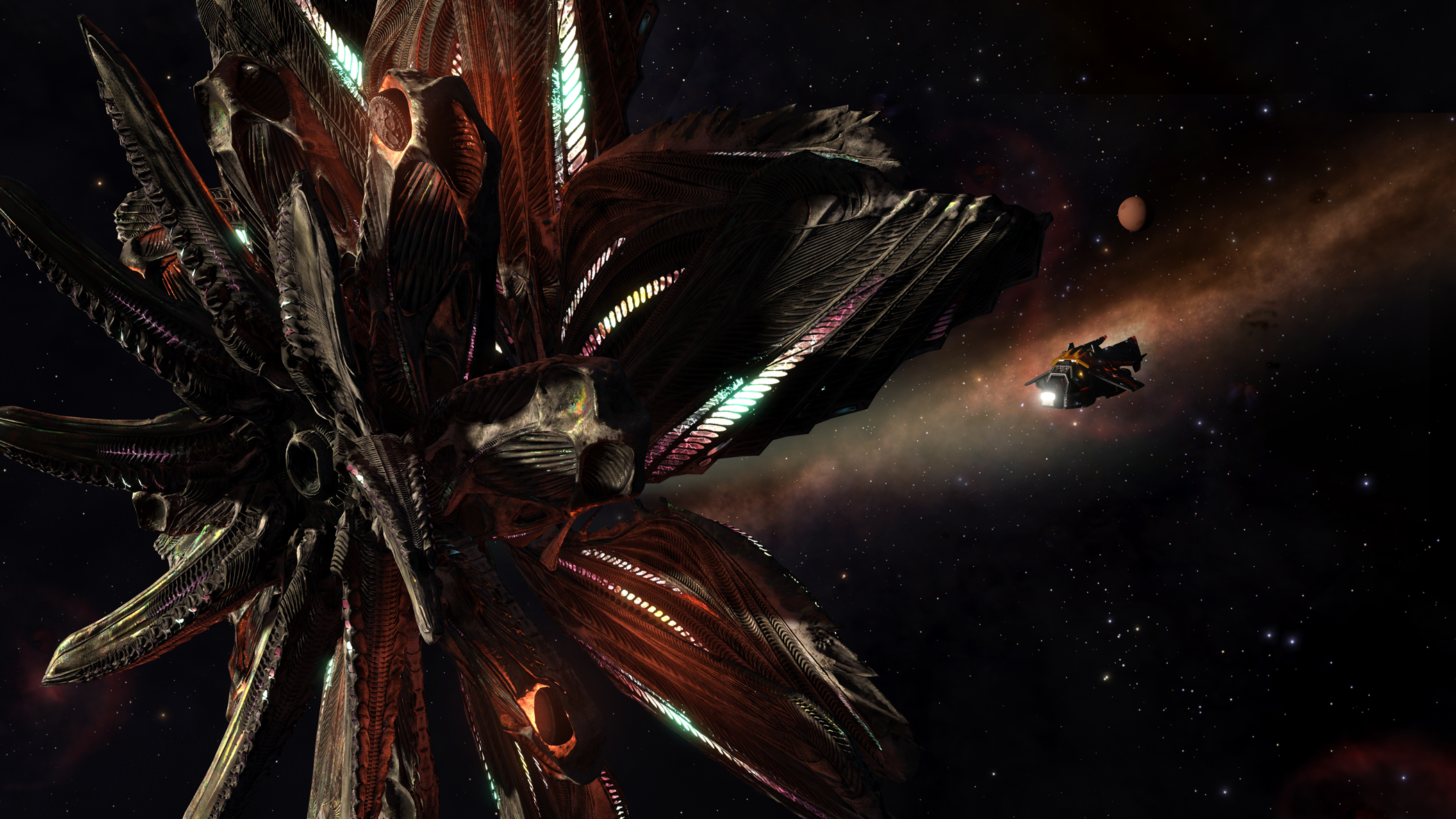 The war against the Thargoids is heating up in Elite Dangerous Beyond