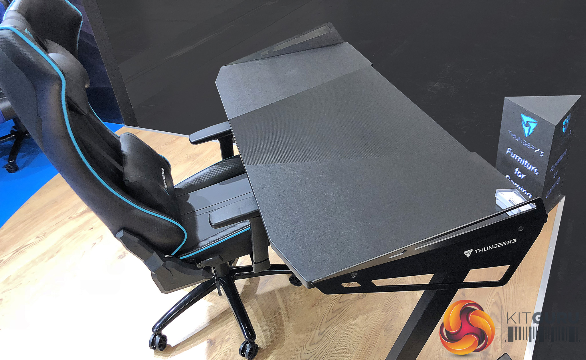 Thunderx3 Hex Rgb Gaming Desks Showcased Kitguru