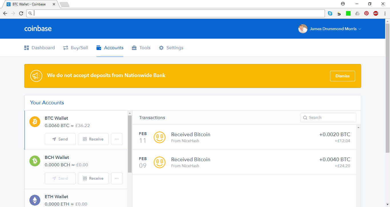 Bitstamp Bitcoin Wallet Ethereum Wallet To Coinbase - 