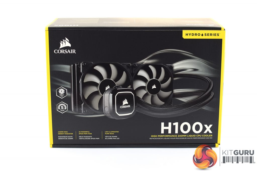 Corsair H100x Liquid Cooler Review KitGuru