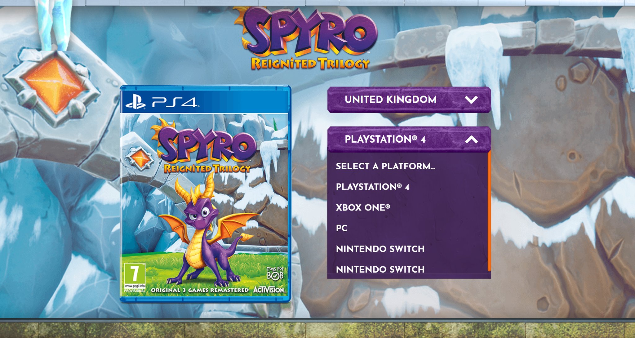 No Sign Of Spyro Reignited Trilogy On Switch Or Pc Ahead Of Release Kitguru