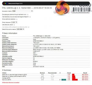 Philips-328E-Monitor-Review-on-KitGuru-test-150brightnessscreenone
