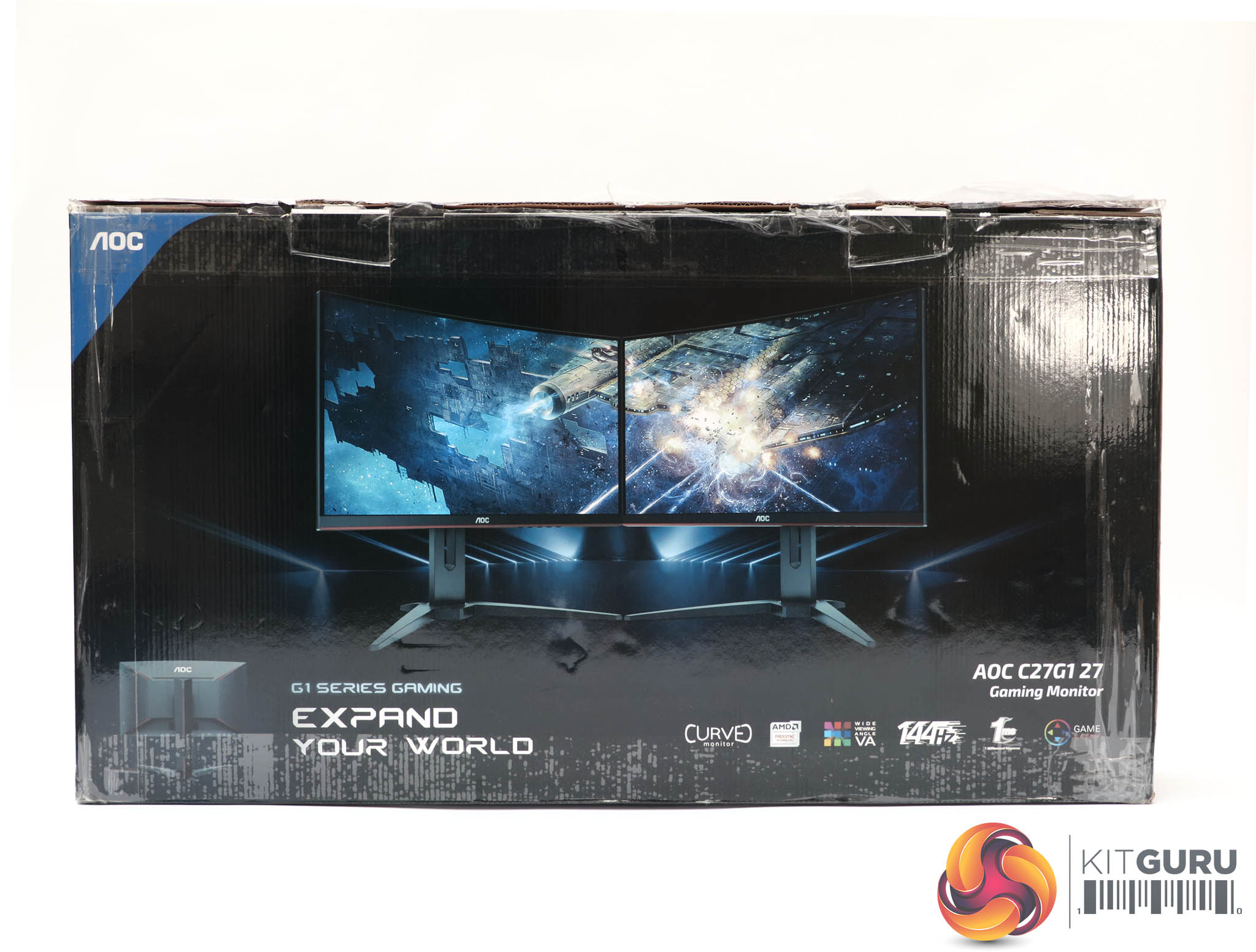 Aoc C27g1 27in Curved 144hz Gaming Monitor Review Kitguru