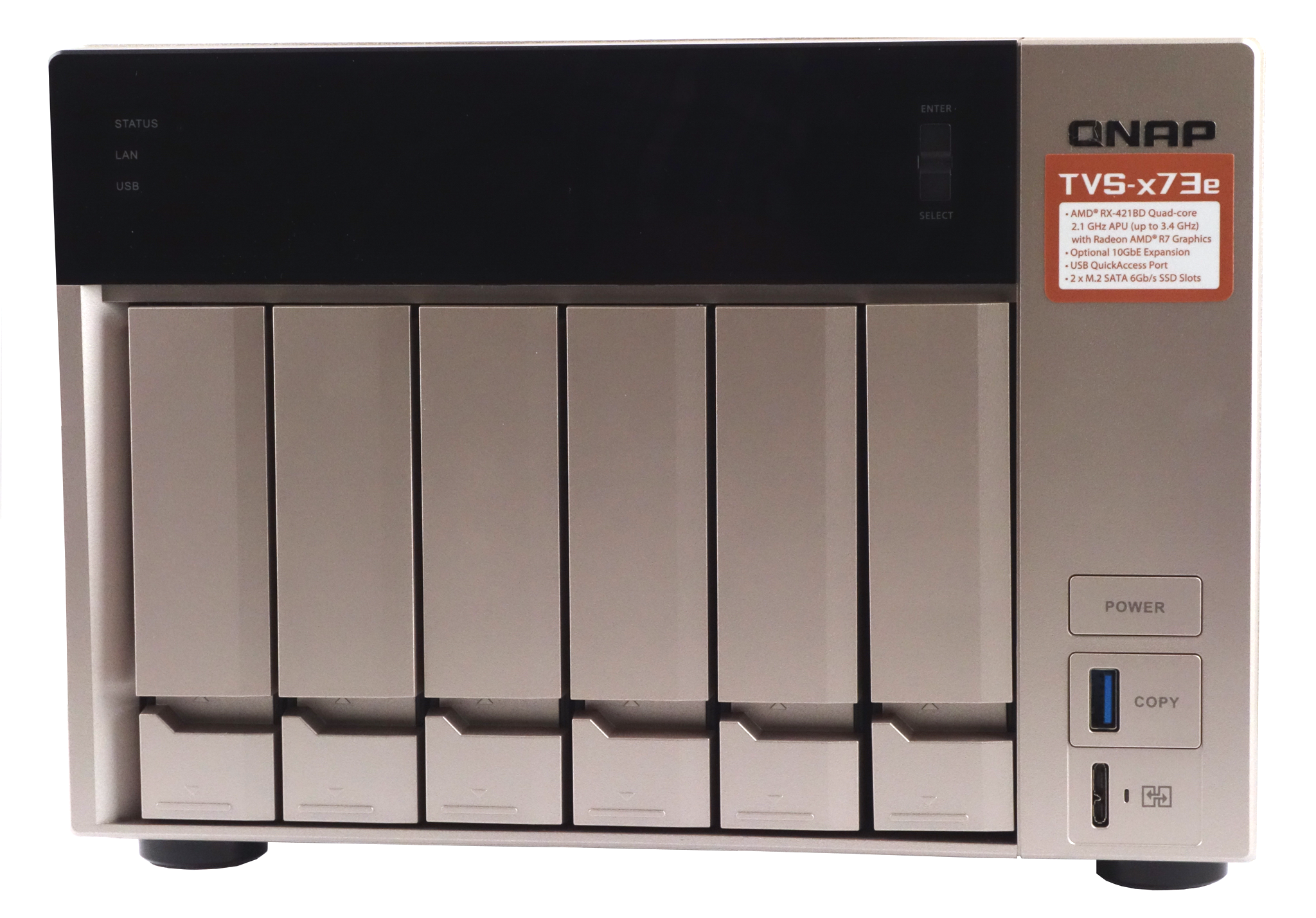 QNAP TVS-673e-8G 6-bay NAS Review | KitGuru