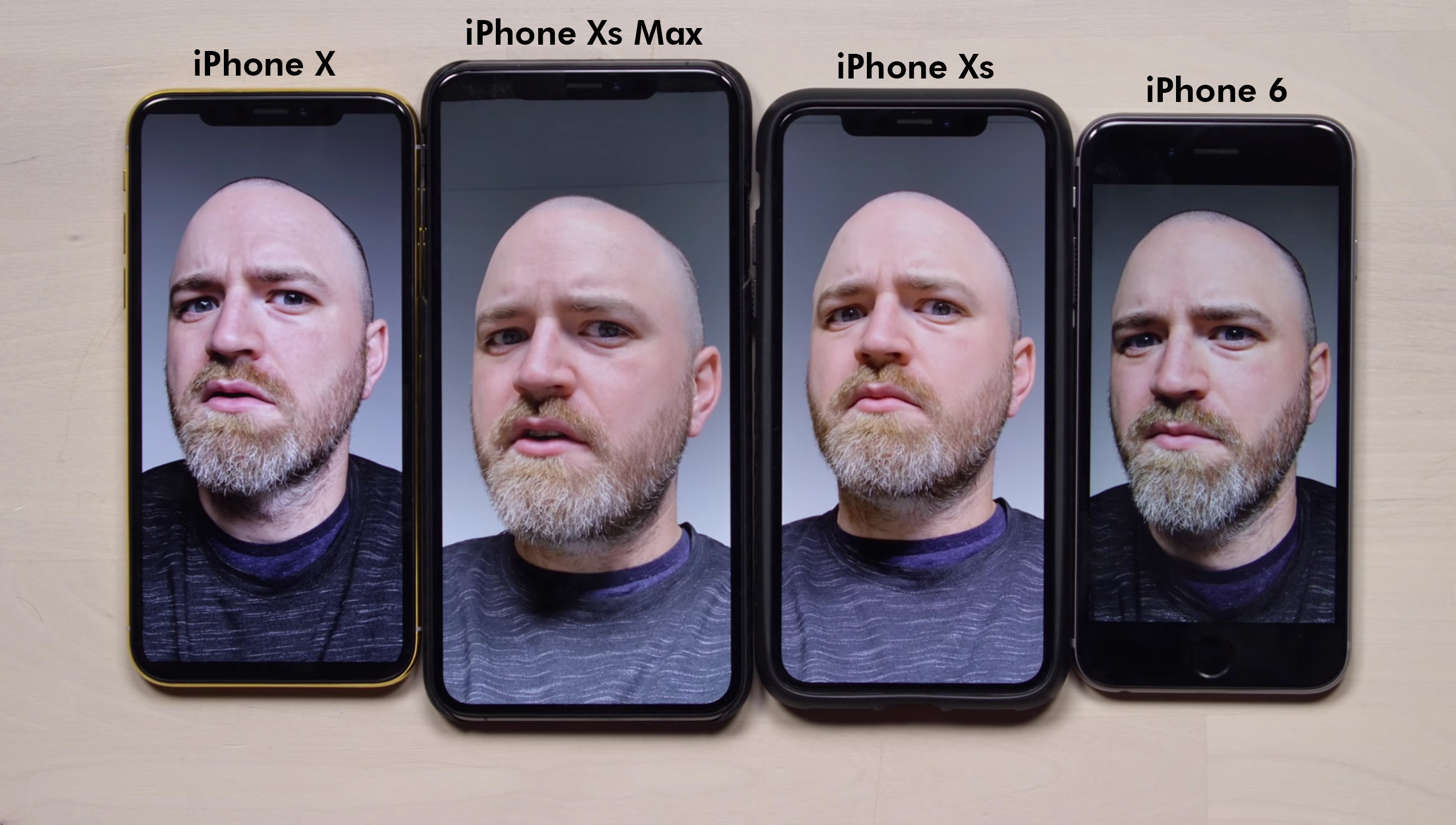 Apples Iphone Xs Selfie Camera Faces Criticism Over Forced Skin Smoothing Effect Kitguru