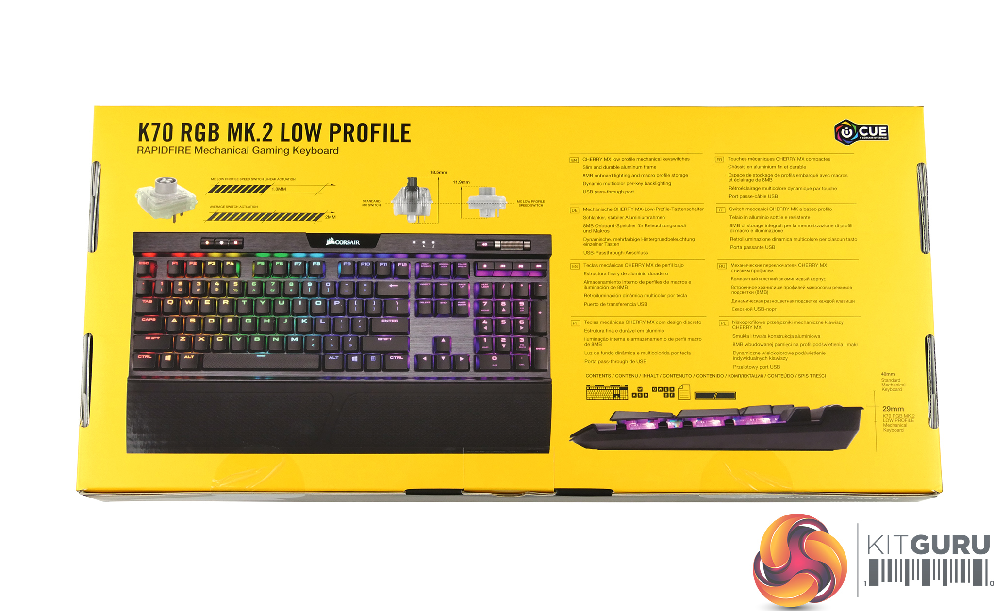 Corsair K70 RGB MK.2 Keyboard | KitGuru