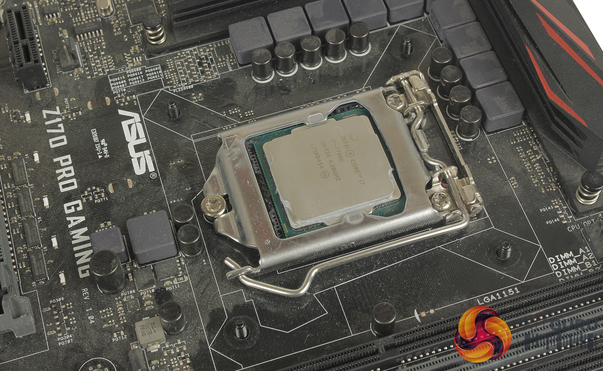will the dark rock pro 4 fit on this motherboard? - CPUs