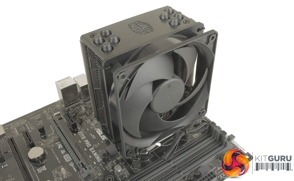 Cooler Master Hyper 212 Black Edition Review BACK in BLACK! KitGuru