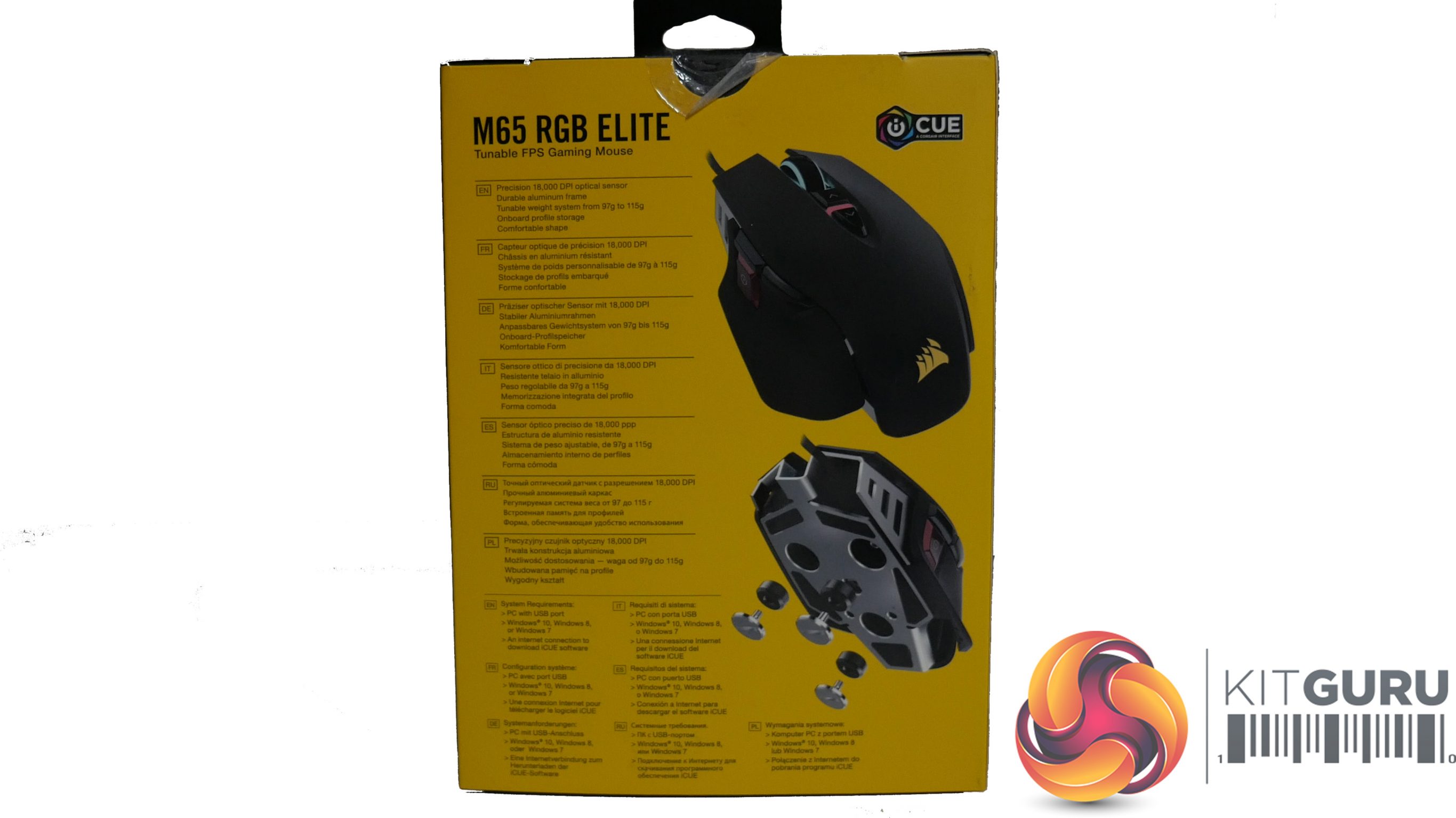 Corsair M65 RGB Elite Review best gaming mouse for £60? | KitGuru