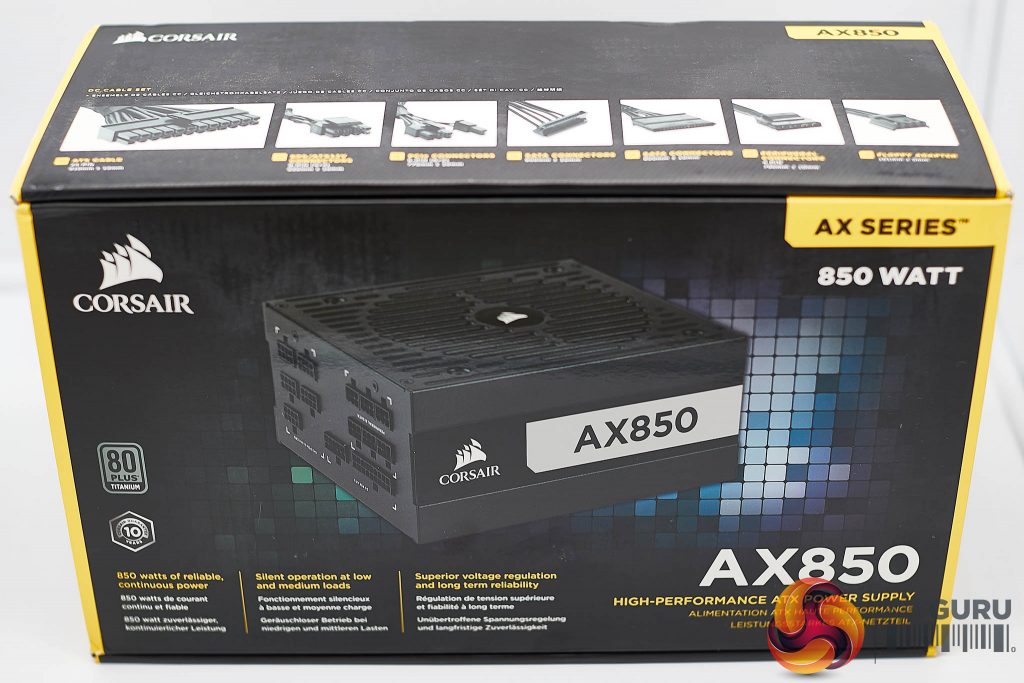 Corsair AX850 80+ Titanium Power Supply Review KitGuru