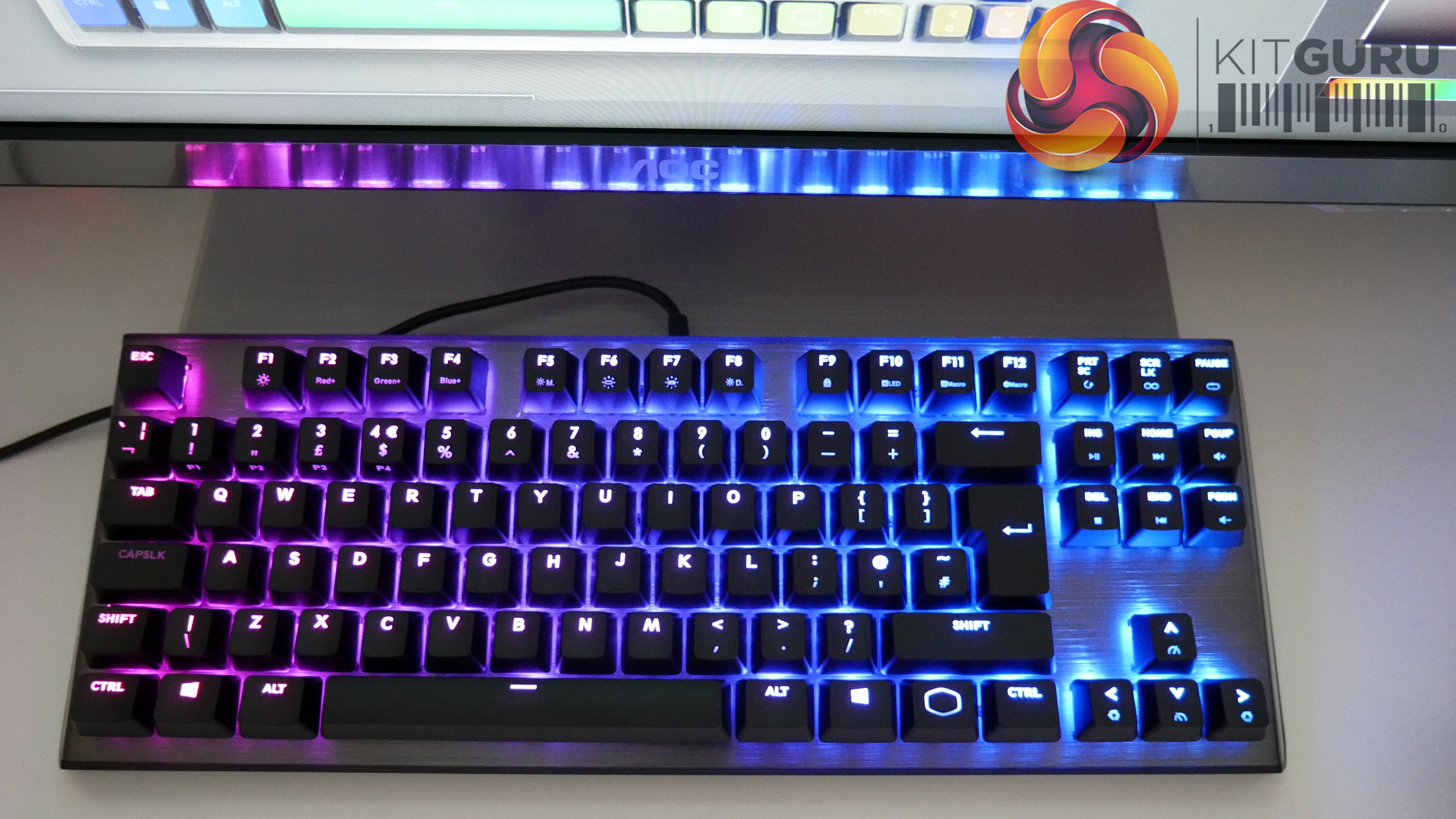 Cooler Master Ck530 Review 70 Rgb Tenkeyless Keyboard Kitguru