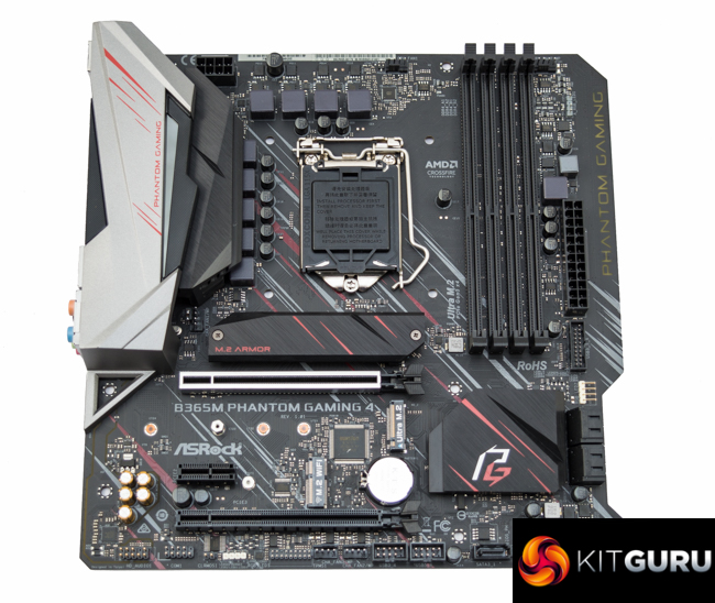 ASRock B365M Phantom Gaming 4 Motherboard Review | KitGuru