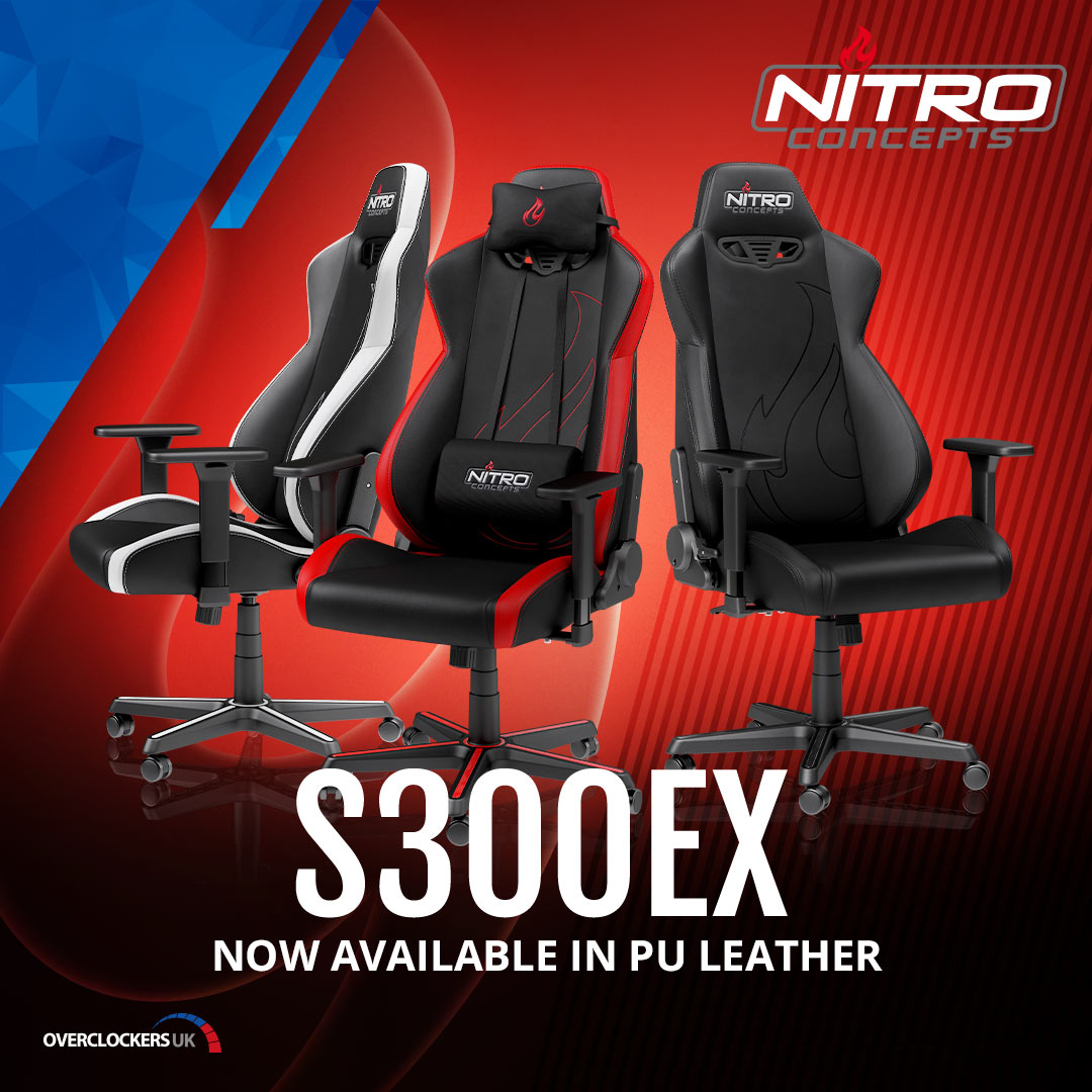 Nitro Concepts Unveils Its Updated S300ex Gaming Chair Kitguru