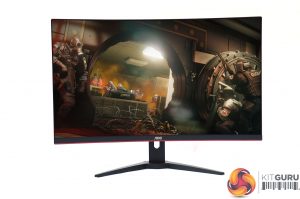 aoc 144hz curved 32in monitor gaming review kitguru