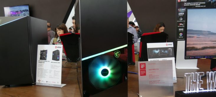 MSI Demonstrates MEG Alchemy 700X: A Curved Gaming PC Case