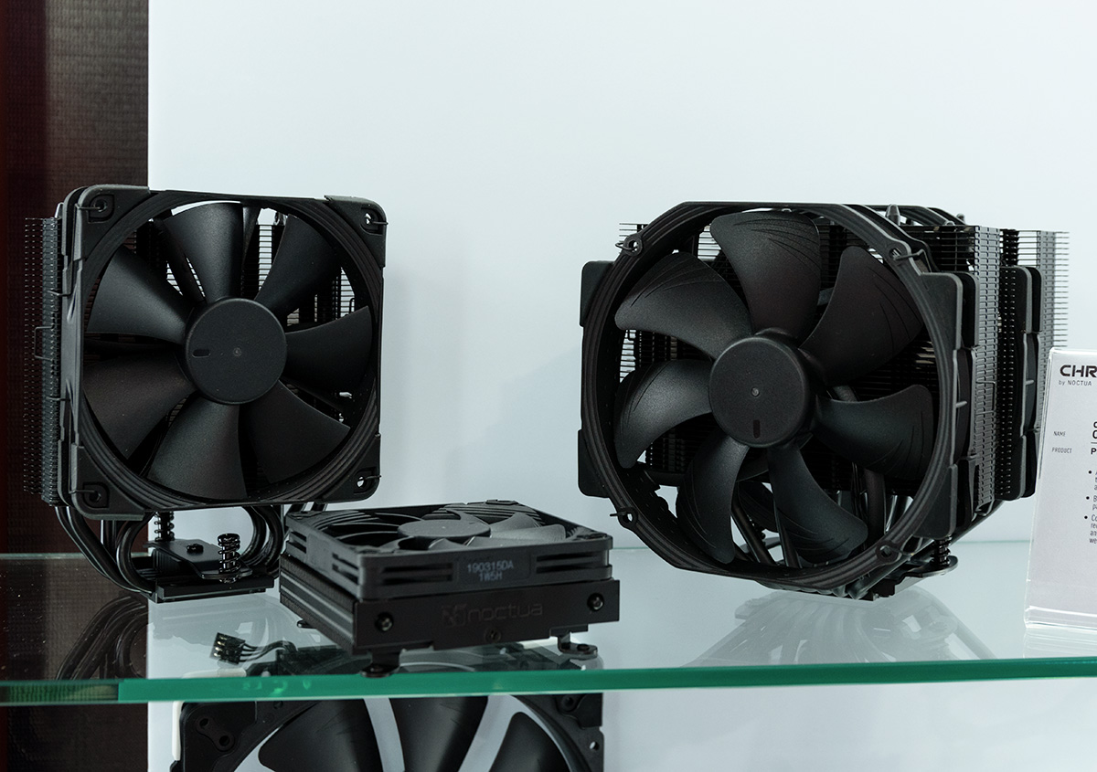 Computex 2019 Noctua shows off next gen prototypes and all black
