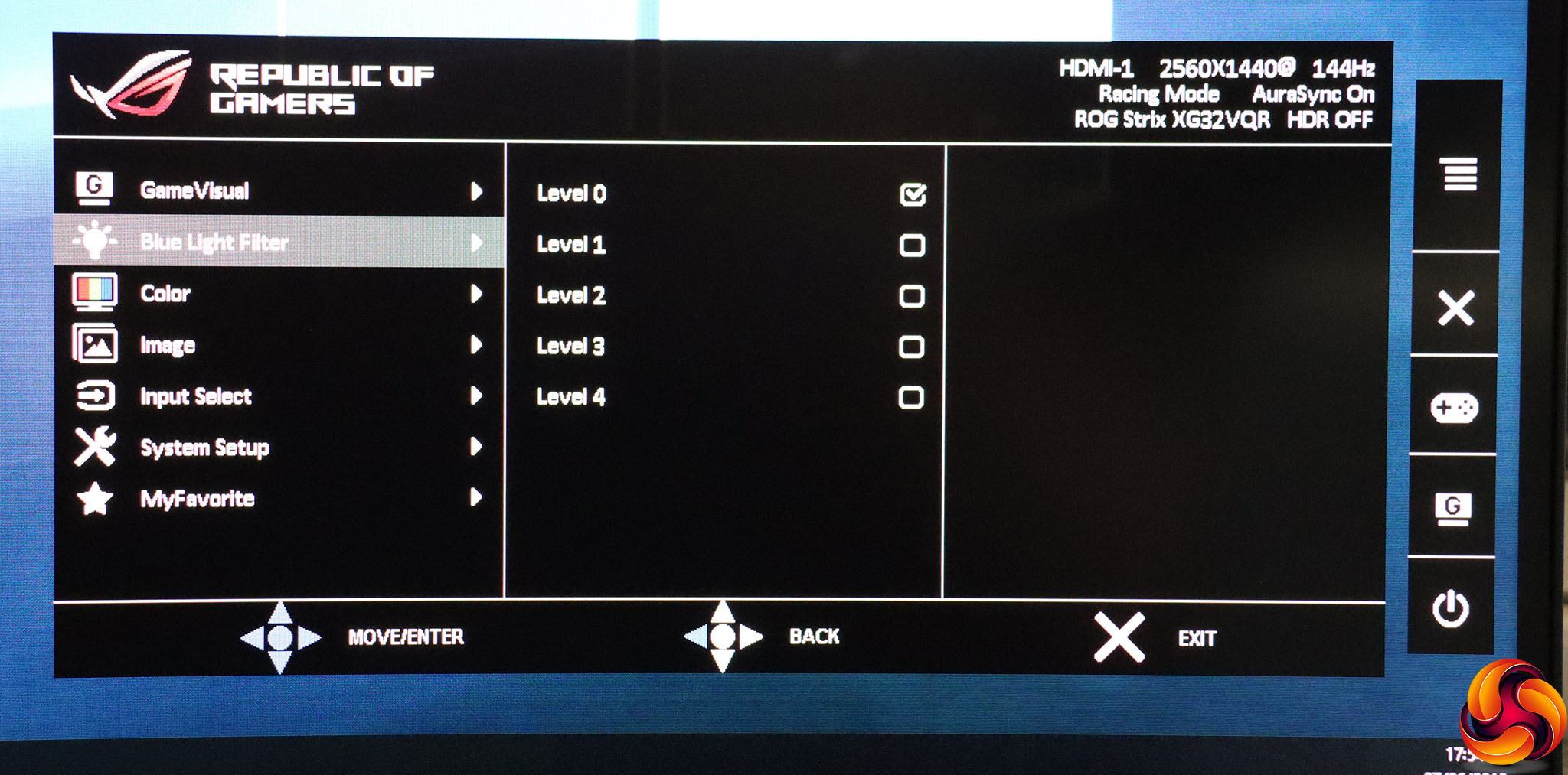 asus on screen crosshair move asus on screen crosshair move
