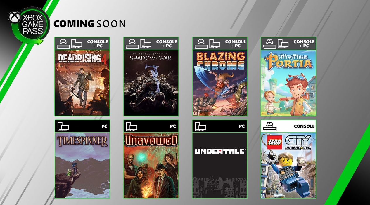 game pass xbox coming soon
