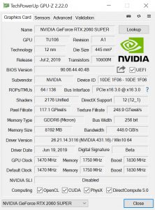Palit RTX 2060 SUPER JetStream 8GB Review | KitGuru