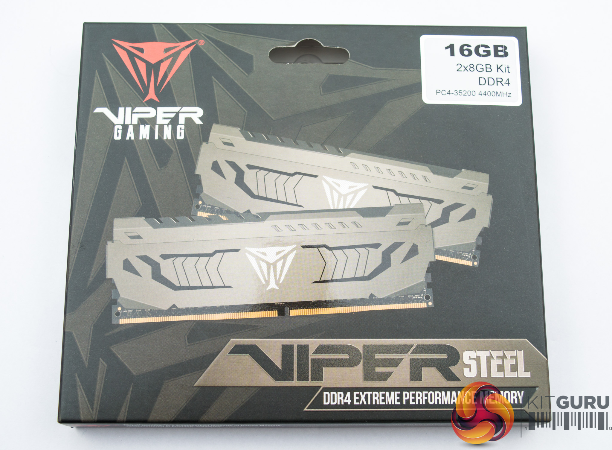 Patriot Viper Steel DDR4-4400MHz 16GB (2x8GB) Memory Review | KitGuru