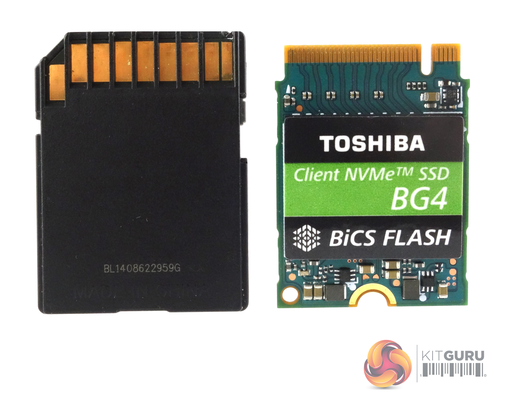Examen du SSD Toshiba BG4 NVMe 
