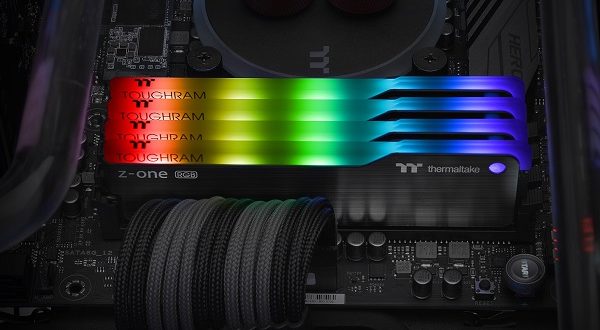 Thermaltake shows off new TOUGHRAM Z-ONE RGB memory kit | KitGuru