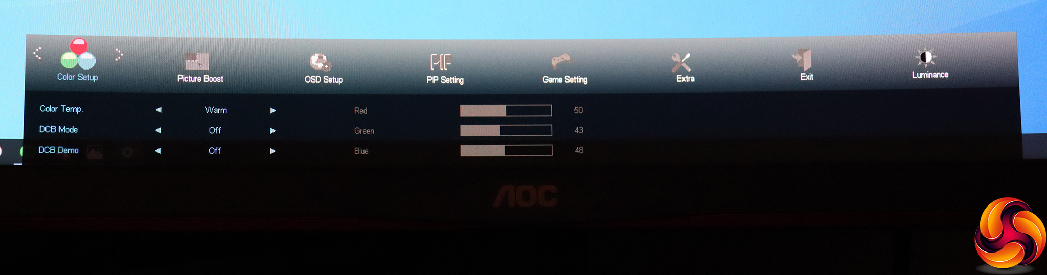 AOC CU34G2X 34in 144Hz Curved Gaming Monitor Review KitGuru Part 3