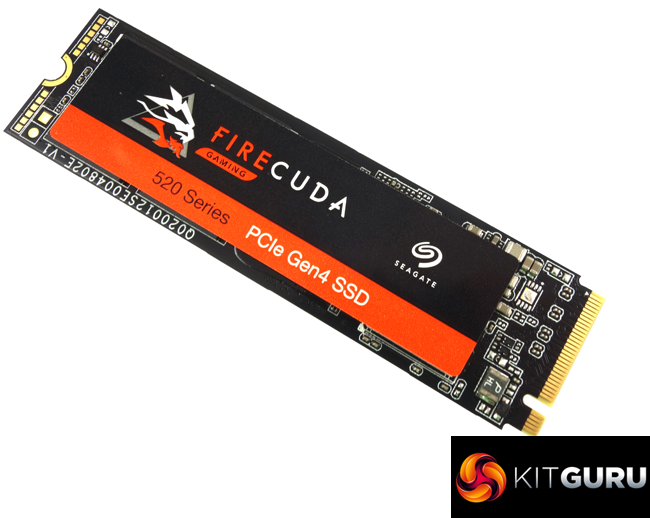 Seagate FireCuda 520 NVMe PCie 4.0 x 4 SSD Review (1TB)