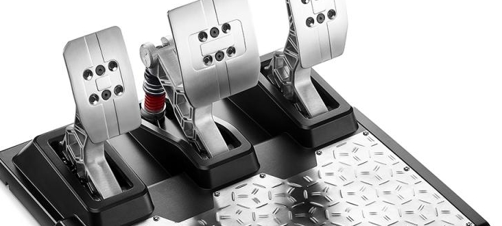 Thrustmaster announce the T-LCM sim racing pedal set | KitGuru