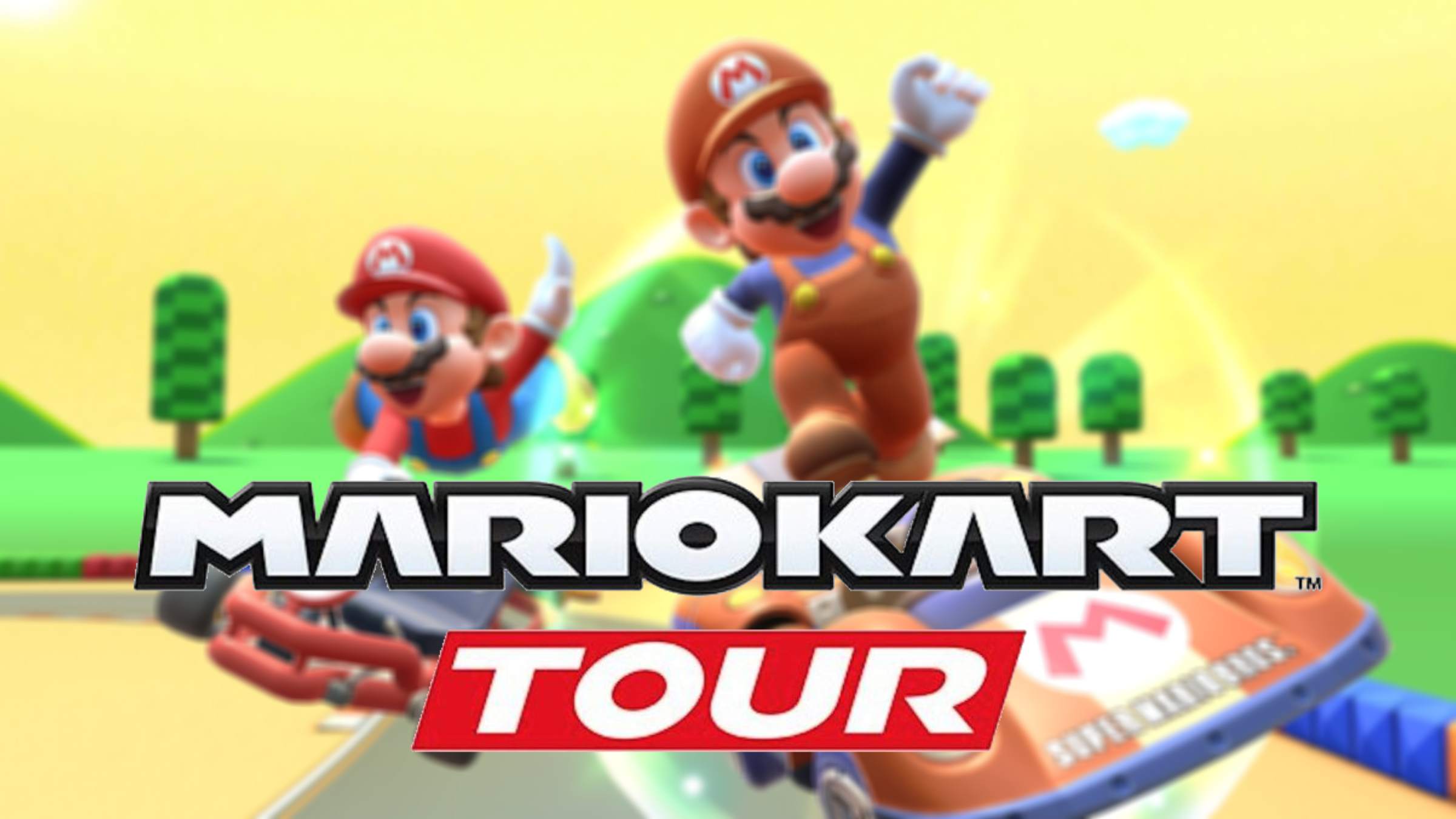Smart phone with the MARIO KART TOUR logo, is a popular game for phones.  United States, Canada, December 4, 2019 Stock Photo - Alamy