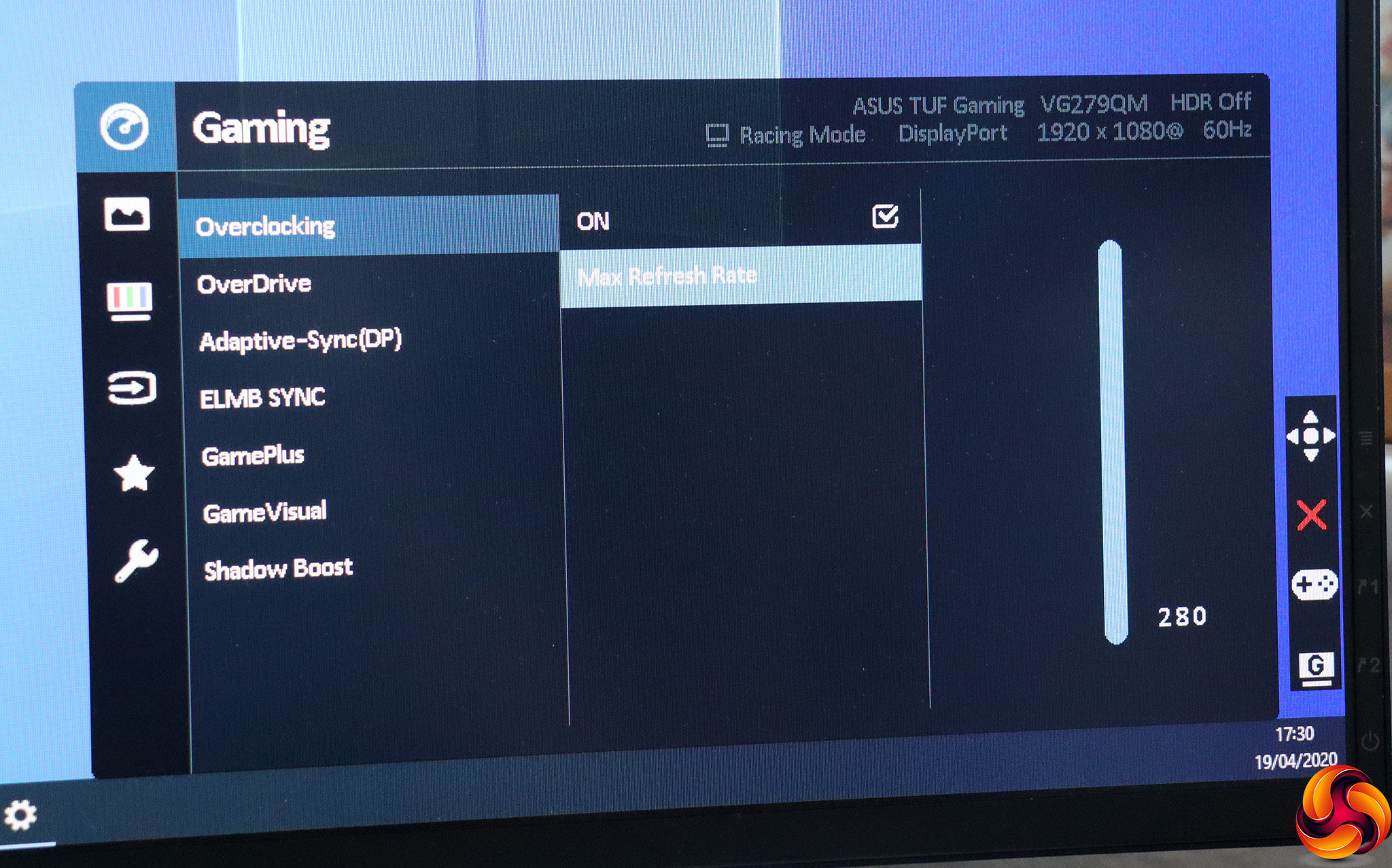 Asus TUF Gaming VGQM in Hz Gaming Monitor Review   KitGuru