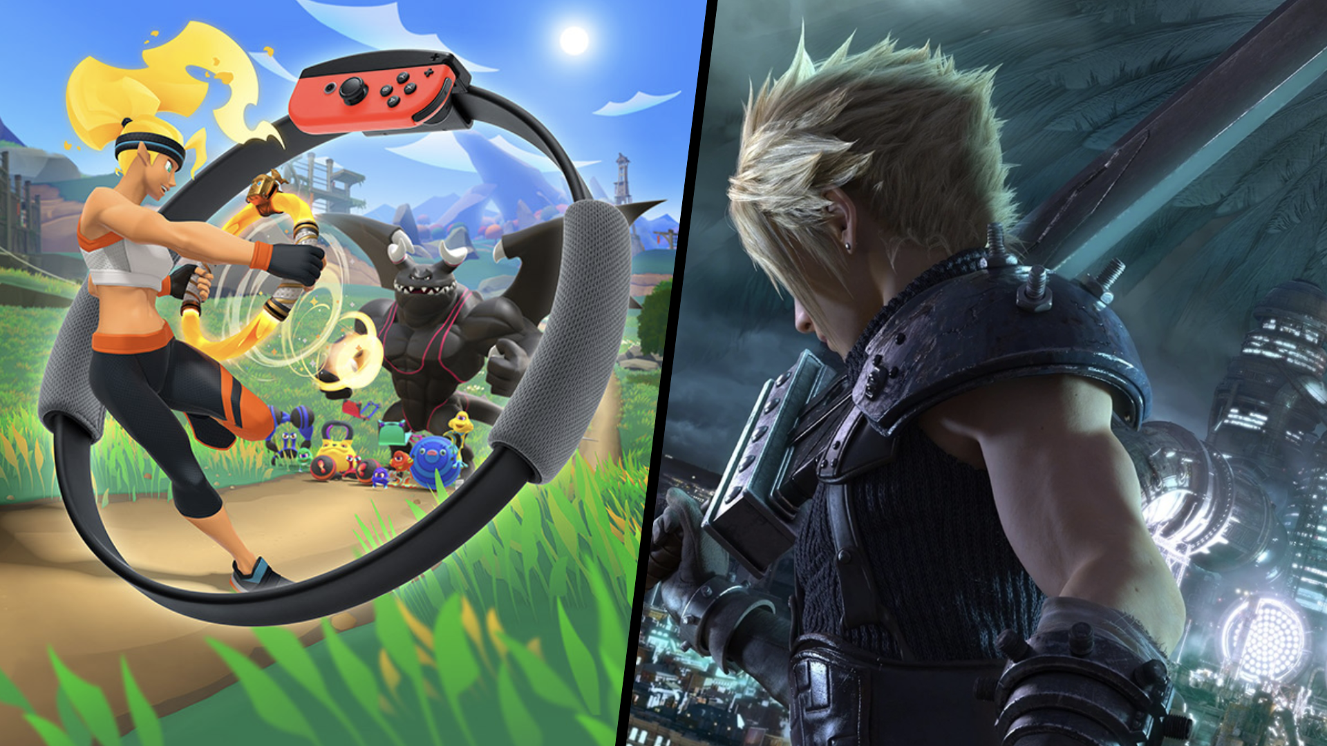 Final Fantasy VII Sales Fall As Ring Fit Adventure Re enters Charts