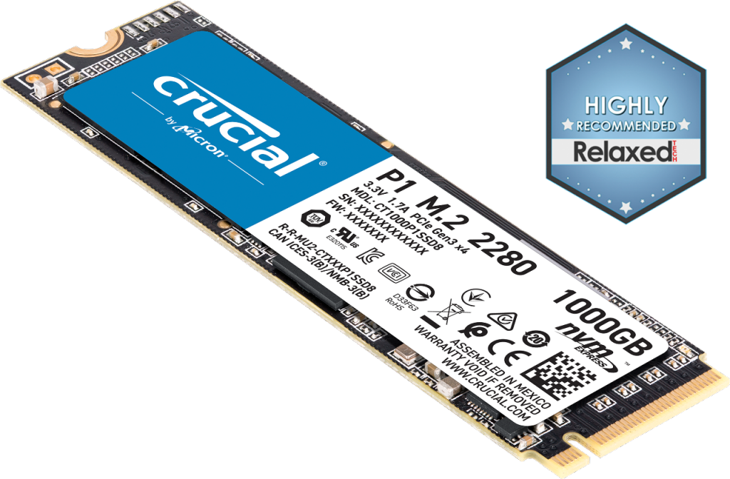 Crucial is now selling a 1TB SSD for under £100 KitGuru