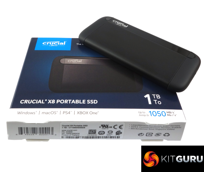 Crucial X8 1TB External SSD Review