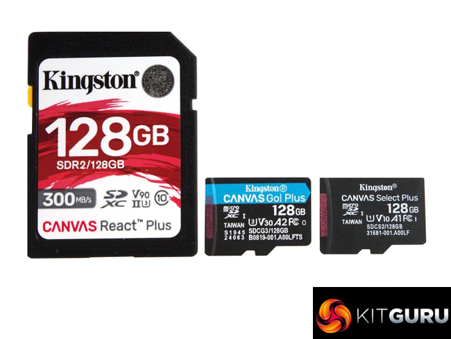 SDCS2/256GBSP, Carte SD Kingston 256 Go MicroSD