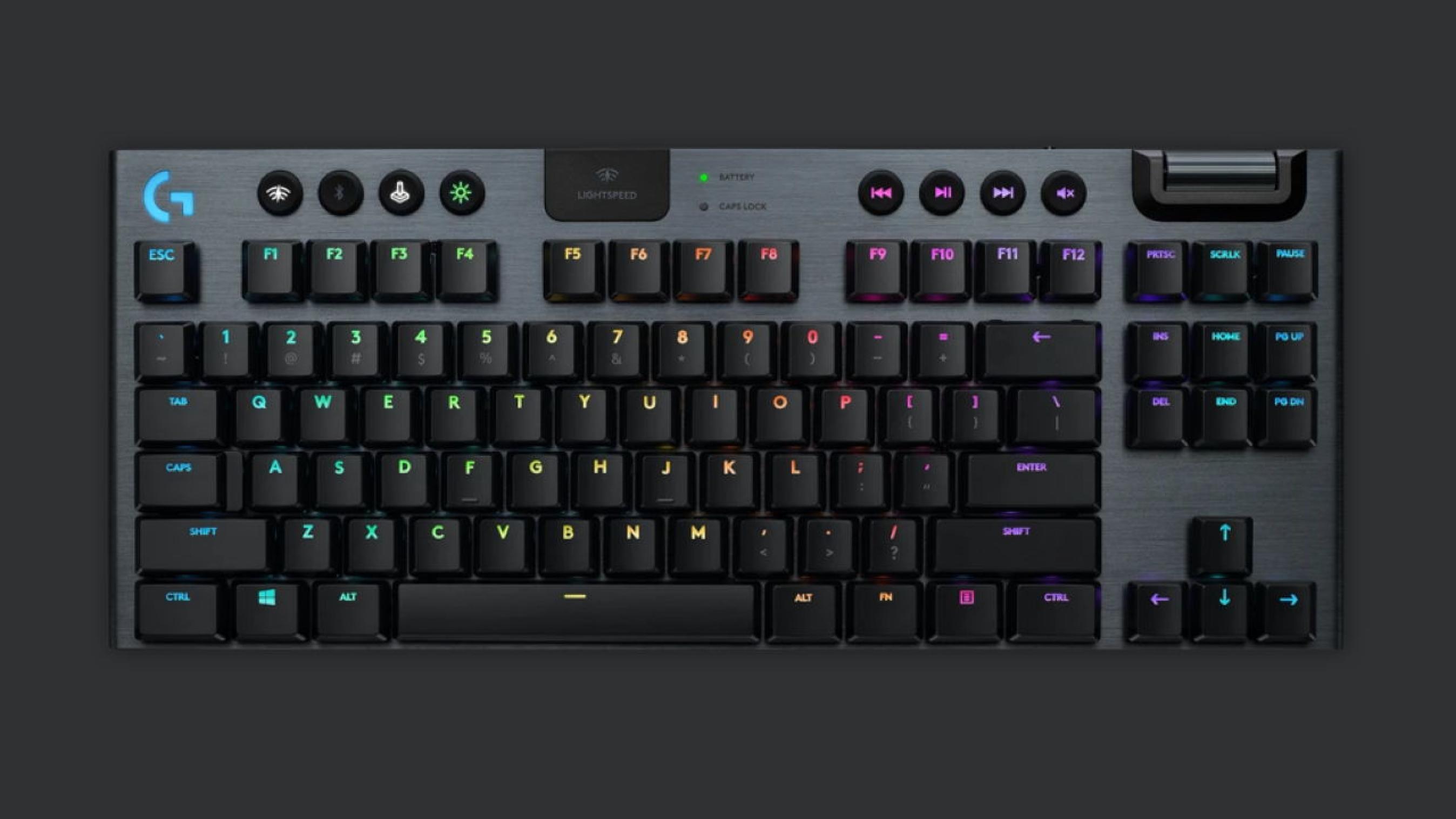 Logitech G915 TKL Tenkeyless Lightspeed Wireless RGB Mechanical Gaming  Keyboard Wireless Connectivity BluetoothWi Fi 2.40 GHz Volume Control  PlayPause Skip Mute Bluetooth Pair Hot Keys Carbon - Office Depot