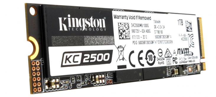 Kingston KC2500 NVMe PCIe SSD SKC2500M8/250G M.2 2280 