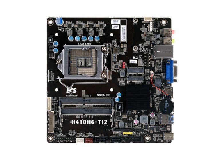 ECS intros a new MiniITX H410 motherboard KitGuru